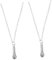 SAFIGLE 2pcs Microphone Pendant Necklace for Women Dainty Metal Neck Jewelry for Music Lightweight and Versatile Accessory for Birthdays and Special Occasions