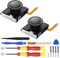 BRONAL Interruttore Joycon Joystick di ricambio, [No Drifting] Effetto Hall Joystick Interruttore sinistro/destro Joycon Controller Joycon con kit di strumenti di riparazione, tappi per levette