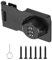 PATIKIL 3.5 Inch Cabinet Password Hasp Lock, 3-Digit Barn Door Lock Security Combination Latch Lock for Drawers Cabinets Small Doors, Black