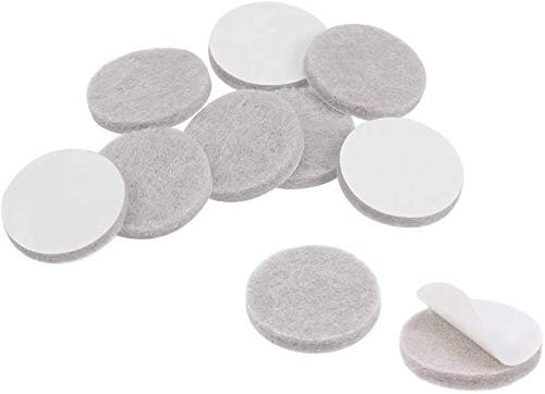 Felt Furniture Pads/Floor Protectors - 5mm Thick - 20 x 20mm Round Pads