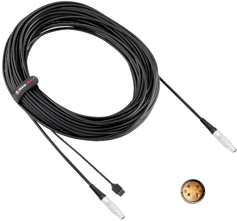 Alvin’s Cables Ronin 2 Can Bus Steuerkabel für DJI Ronin 2 Gimbal/Fernbedienung, Force Pro, Master Wheels 30m