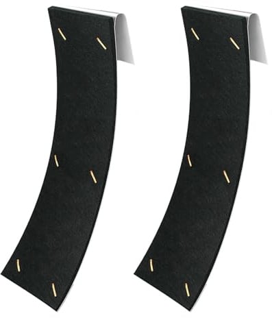 2 smorzatori per ridurre il rumore di gocciolamento della grondaia, 6,5 x 30 cm, inserto in cotone insonorizzato, per drenaggio esterno, fossa, pluviale, cancellazione del rumore della pioggia