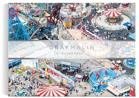 Gray Malin Puzzle Coney Island: 1000 Pieces