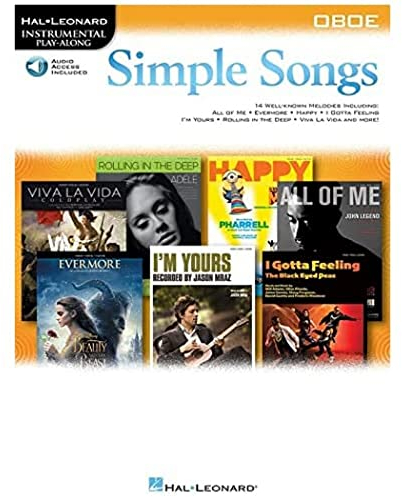 Simple Songs: Oboe (Hal Leonard Instrumental Play-Along): With Downloadable Audio