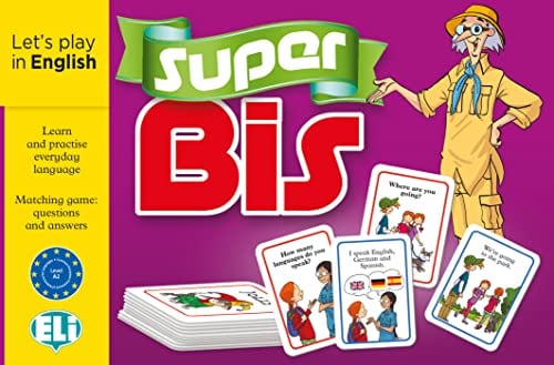 Super Bis: Spiel mit je 66 Frage- und Antwortkarten und Einer Spielanleitung