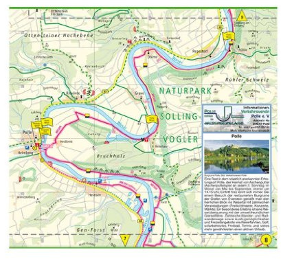 Weser-Radweg, Hann. Münden - Cuxhaven: Leporello Radtourenkarte mit Ausflugszielen, Einkehr- & Freizeittipps, wetterfest, reissfest, abwischbar, ... GPS-genau (Leporello Radtourenkarte / LEP-RK)