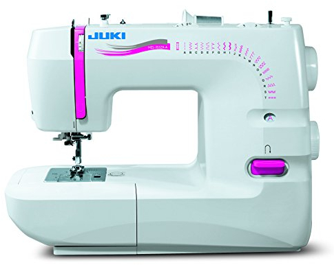 JUKI HZL-353ZR - Macchina da Cucire Meccanica, in Metallo, Colore: Bianco, 41 x 17,7 x 30,8 cm
