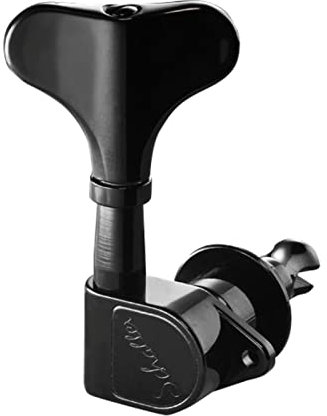 Schaller »M4 90 (Light)« Mechaniken für E-Bass - 2L2R - Black Chrome