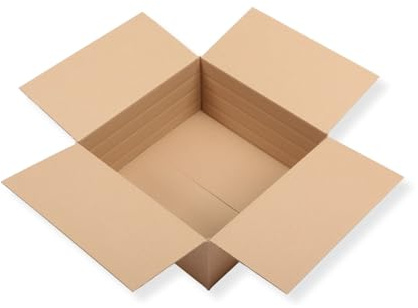 25 St. 12 Zoll LP Versandkartons für 1 bis 40 Vinyl Schallplatten Faltkartons 330x330x150 mm