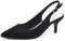 Greatonu Women's Pointed Toe Slingback Dress Court Shoes, Black - 4 UK