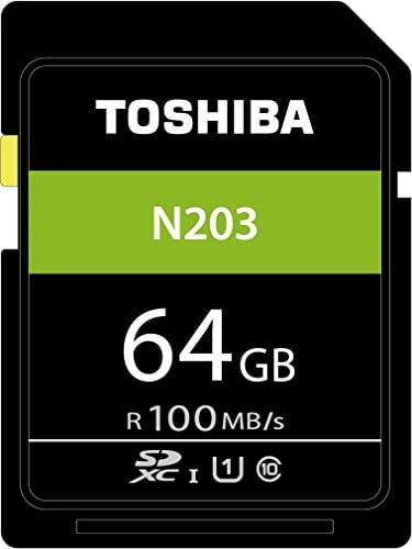 Toshiba THN-N203N0640E4 64GB N203 Klasse 10 SD-Karte 208050