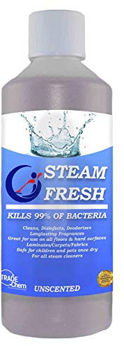 Steam Cleaning Detergent Solution Cleaner Fluid- Steam Fresh 500ml (Unscented)