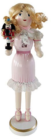 Santa's Workshop Clara Nussknacker, 35,6 cm, Pink