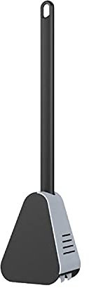 GODLON Golf Toilet Brush,Golf Shape Curved Toilet Cleaner Brushes,Long-Handled Toilet Brush,Golf Silicone Toilet Brush,Wall-Mounted Long-Handled Toilet Brush (Black)