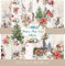 Papers For You - Scrapbooking Papier Kit Christmas Magic Season Kollektion | Beinhaltet 12 doppelseitige Papiere mit verschiedenen Motiven | Größe 30,48 x 30,48 cm (12 x 12)