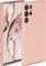 ONEFLOW Coque de protection souple en silicone pour Samsung Galaxy S22 Ultra - Avec protection de l'appareil photo - Protection accrue pour l'écran - Rose