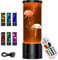 xocome Jellyfish Lava Lamp, Quallen Lampe 11,5 Zoll Jellyfish Lamp Aquarium LED Tank Mood Lampe Multi Color Nachtlicht Desktop Runde Stimmungslampe Dekoration Spielzeug mit Fernbedienung (Black)
