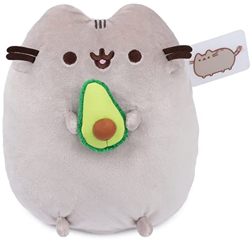 GUND Pusheen Snackable Avocado Plush, Stuffed Animal for Ages 8 and Up, 9.5”, Gray