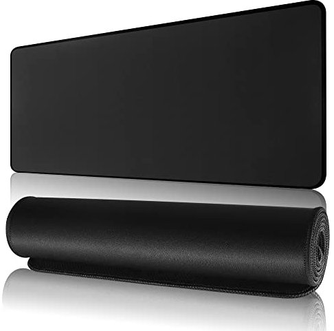 Gaming Mouse Pad Mat 600x300x3mm with Stitched Edge Non-Slip Rubber Base Washable Resilient for Office Computers Laptop Table Mouse Pads Mats Accessory (Large)