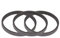 ZYWUOY Lot de 3 courroies d'entraînement de rabot électrique en caoutchouc 9,6 mm de large pour raboteuse électrique 1900B 225007-7 N1923B
