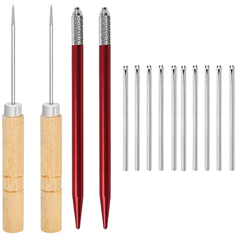 Herramienta de enraizamiento de pelo de muñeca Reborn para agujas de bricolaje de 10 x 0,8 mm, 10 piezas de 0,8 mm