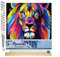 Figured'Art Peinture par Numéro Adulte Lion Pop Art - Activité Manuelle Kit de Loisir Créatif DIY Numéro d'Art Complet - 40x50cm avec châssis en bois à monter