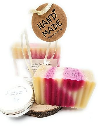 Duschbutter Reisblume 95g und Deo Creme Reisblume 30 ml, vegan, erfrischend, blumig, balsamisch