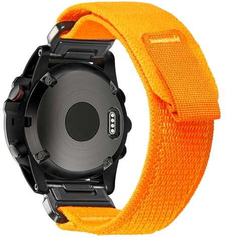 torbollo Watch Band compatibile con Garmin, cinturino sportivo intrecciato per fēnix/Forerunner/Approach/MARQ/quatix/D2 Series cinturino di ricambio robusto per gli uomini