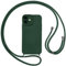 Vauki handyband Hülle für iPhone 11 mit Band, HandyHülle mit Kordel, Weich Silikon TPU Stoßfest Bumper mit Kette zum Umhängen für iPhone 11, Lanyard - Grün