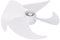 LUTH Premium Profi Parts Aspas de ventilador compatibles con Samsung Da31-00010b 113 mm de diámetro para nevera congelador