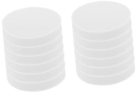 NUOBESTY 12pcs Multi-Function Hand Rubber Blocks Stamps for Craft Bright Colors