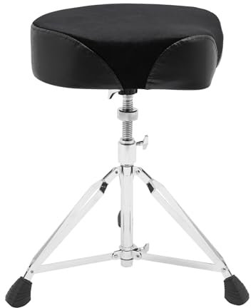 SuhoFutus Schlagzeughocker Höhenverstellbar (45-68 cm), Stehstuhl Sitzhocker, Belastbar bis 220 lbs, für Musikunterrichtsräume, Friseursalons usw Orte, auch als Gitarrenhocker, Schminkhocker