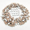 Carreaux de mosaïque carrés en céramique pour travaux manuels, 500 g, 1,2 x 1,2 cm, carreaux de mosaïque carrés en porcelaine pour projets de mosaïque, décoration d'intérieur (blanc)