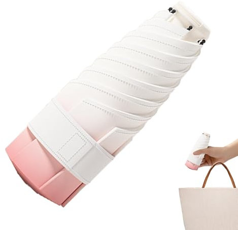 Sombrilla - Paraguas de protección UV portátil, parasol de viaje compacto | Sombrilla multifuncional, sombrilla ligera a prueba de viento para actividades al aire libre, playa, jardín, viaje, 15 x 6 x