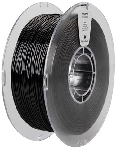 kexcelled PC Filament 1,75 mm, Polycarbonat 3D-Drucker Material, Hohe Festigkeit und Zähigkeit und Hitzebeständigkeit, Maßgenauigkeit +/- 0,03 mm, 1 kg (2,2 lbs) Spule, Schwarz