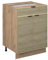 Vicco Schubunterschrank Fame-Line, Eiche Paneel, 60 cm mit Schublade, ohne Arbeitsplatte
