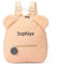 NGTSFLY Personalisierter Kinderrucksack mit Namen,Bestickter Kindergartenrucksack Jungen Mädchen,Personalisiert Geschenk,Verstellbare Verstellbare Gurte (Khaki)