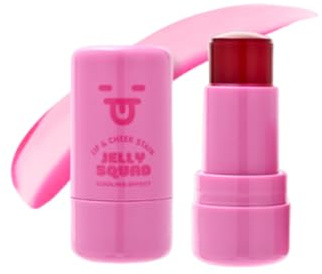 OZ LAB Jelly Squad Lip and Cheek Tint, Cooling Jelly Blush Stick, Goofy