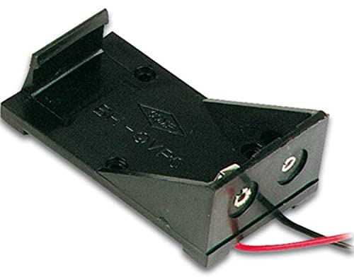 Accoppiatore di 1 batteria 9 V, con fili