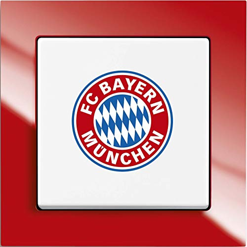 Busch-Jaeger 1012-0-2201 Wechselschalter 2000/6UJ/03 Fanschalter FC Bayern München