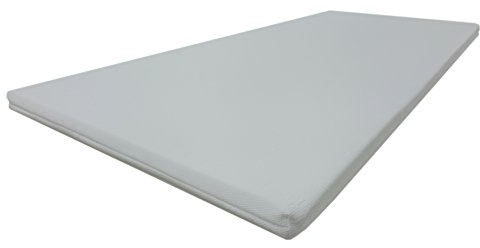 Dibapur® VISCO Topper 3D Air Fresh Bezug Viscoelastische Memory Matratzenauflage (3D AIR 150x200) x ca. 5 cm Kern mit Bezug ca. 5,2 cm - Made in Germany