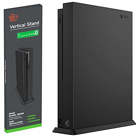 KlsyChry Vertikaler Standfuß für Xbox One X, Vertikaler Ständer mit rutschfesten Füßen für Xbox One X