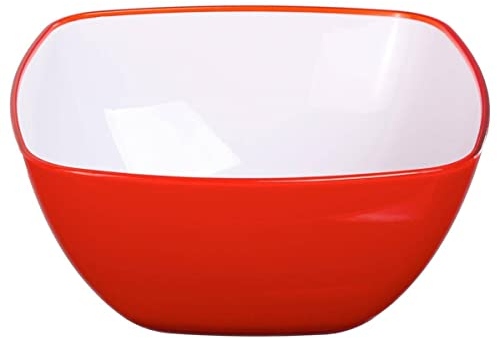 5five - ensaladera d19cm cuadrada naranja