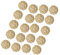joyMerit 20 Pack 3 cm Rattankugeln Rattan Dekokugeln Stroh Wicker Rattan Ball Kugeln Tischdeko Party
