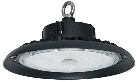 HOFTRONIC - LED High Bay UFO - 150W 21.000lm Philips LumiLeds - 4000K Neutralweiß - 50.000 brennstunden - IP65 Wasserdicht - LED Hallenleuchte SMD Hallenstrahler - Abstrahlwinkel 120°