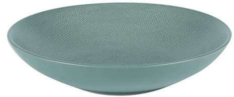 Table Passion - Grande assiette creuse Vésuvio bleu 25 cm (lot de 6)