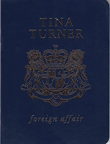 Tina Turner- Foreign Affair- Passportcover - CDP 7931292-Limited Edition
