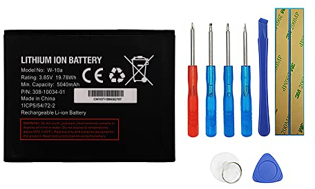 Swark Akku Kompatibel mit Netgear MR1100 und MR2100 Battery, AT&T Nighthawk M1 LTE Mobile Hotspot Router Battery W-10A with Tools