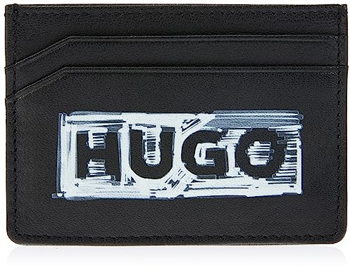 HUGO Brock_Card Holder Herren Card Holder, Black1