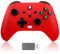 Xbox Wireless Controller (Need to Update) für Xbox One Xbox One X/S Xbox Series X/S Windows PC Controller Support WiFi&Bluetooth Connection/Dual Vibration/3.5mm Audio Jack mit 2.4GHz Wireless Adapter
